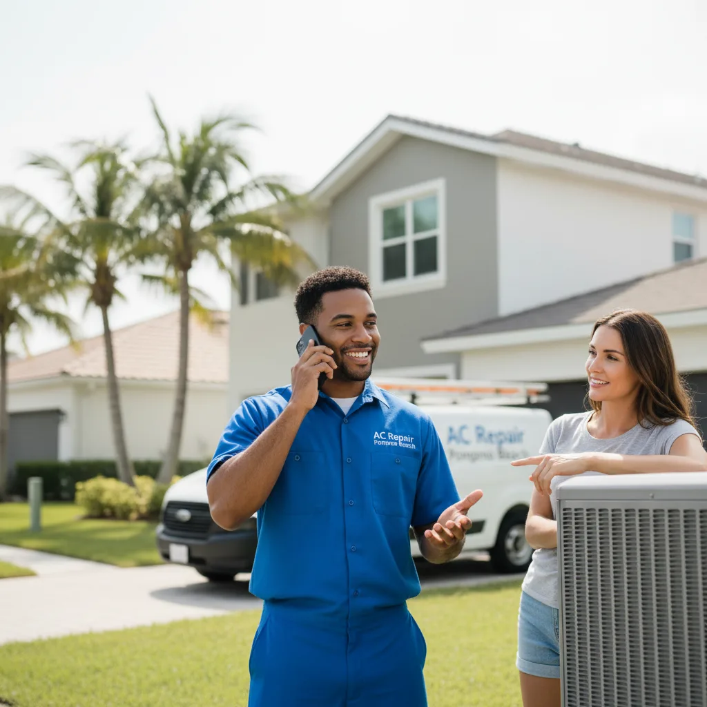 AC Repair Pompano Beach customer support in Quincy